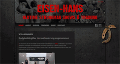 Desktop Screenshot of eisen-hans.at